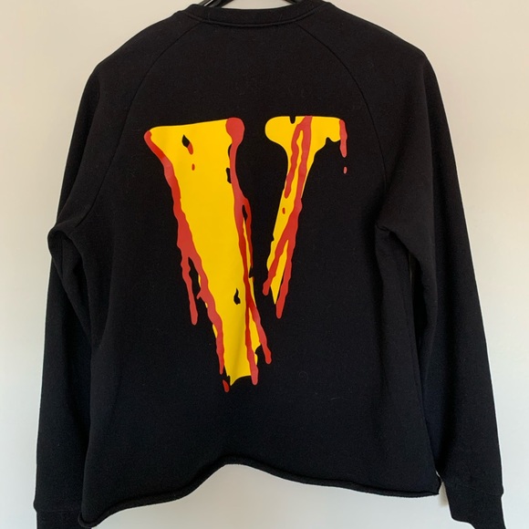 Vlone Die Lit Smiley Crewneck - Picture 2 of 3